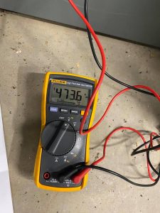 fluke meter voltage measurement